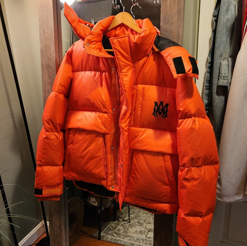 AMIRI hooded down puffer jacket